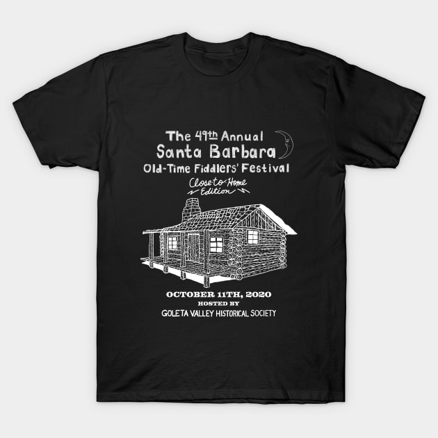 49th Annual Santa Barbara Old-Time Fiddlers' Festival T-Shirt by Tiki Parlour Recordings